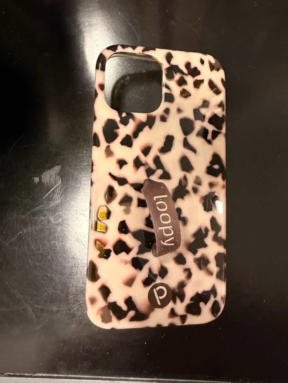 Loopy Case blonde Leopard Print iPhone 12 & 12 Pro
